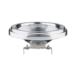 LED Reflektor AR111, 12V, G53, 8W 2700K 500lm 24°, Alu