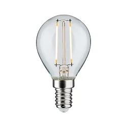 LED Tropfenlampe, 230V, E14, 2.5W 2700K 250lm, 3step dimmbar, klar