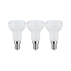3er-Set LED Reflektorlampe R50, 230V, E14, 5.5W 2700K 450lm 130cd 120°, weiß