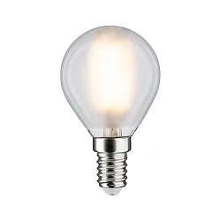 LED Filament Tropfenform P45, 230V, E14, 5W 2700K 470lm, dimmbar, matt