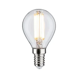 LED Filament Tropfenform P45, 230V, E14, 6.5W 2700K 806lm, klar
