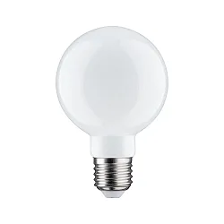 LED Filament Globe Lamp G80, 230V, E27, 7.5W 2700K 806lm, dimmable, glass opal
