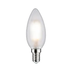 LED Filament Kerze B35, 230V, E14, 5W 4000K 470lm, dimmbar, matt