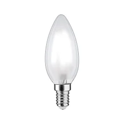 LED Filament Kerze B35, 230V, E14, 5W 6500K 470lm, dimmbar, matt