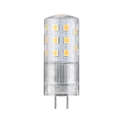 LED Stiftsockellampe STS, 12V,  GY6.35, 4W 2700K 400lm, klar, prismatisch, dimmbar