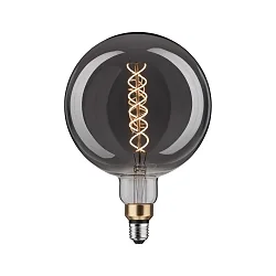 LED Filament BIG GLOBE, Doppel-Spiral, Ø 20cm, 230V, E27, 7W 1800K 200lm, dimmbar, Rauchglas
