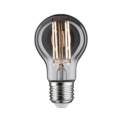 LED Filament Birnenlampe A60 VINTAGE 1879, 230V, E27, 7.5W 1800K 350lm, dimmbar, Rauchglas