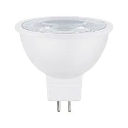 LED Stiftsockel-Reflektorlampe, 12V, GU5.3, 6.5W 4000K 445lm 800cd 36°, dimmbar, weiß matt RAL9003