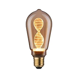 LED Lampe ST64 INNER GLOW HELIX E27, 3,5W, 1800K, 180lm, gold