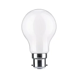 LED Allgebrauchslampe Birnenform, 230V, Bajonett-Sockel B22d, 9W 2700K 1055lm, dimmbar, Glas, matt