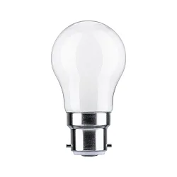 LED Tropfenlampe B22d, 4,7W, 2700K, 470lm, matt