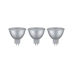 LED reflector lamp set of 3 GU5,3 6W 450lm 2700K 38° CRI >80 