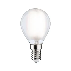 LED Filamentlampe Tropfenform, E14, 6,5W, 4000K, 806lm, matt
