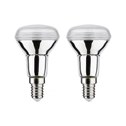 LED Reflektorlampe R50, E14, 5W, 2700K, 420lm, 2er Pack, silber