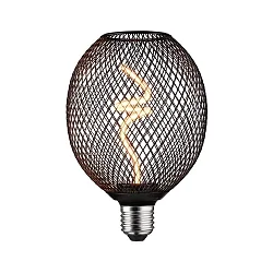 LED filament lamp METALLIC GLOW GLOBE  3-STEP DIM E27 4W 160lm 1800K CRI >80 dimmable