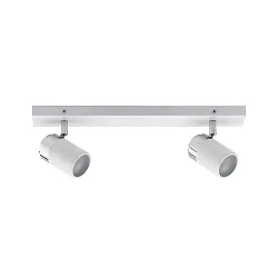Paulmann Spot Zyli 2 flames white/chrome, excl. Lamp, max. 10W GU10