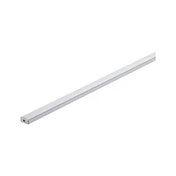 MaxLED / Your LED Strip Base Alu-Profil mit Diffusor, 100cm, Alu eloxiert / Abdeckung satin