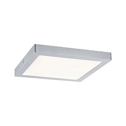 LED Aufbau-Panel ABIA, Eckig, 30x30cm, IP20, 230V, 22W 2700K 2200lm, Kunststoff, Chrom matt