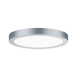 LED Aufbau-Panel ABIA, Rund, Ø 30cm, IP20, 230V, 22W 2700K 2200lm, Kunststoff, Chrom matt