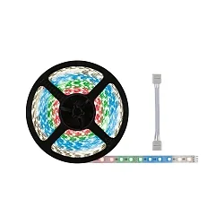 LED Strip MaxLED 500 RGBW, IP20, 24V, 72W 3000K 5000lm, dimmbar, Silber, 10 Meter