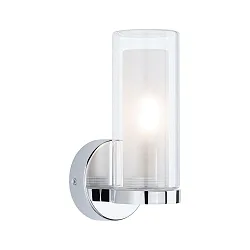 Decken-/Wandleuchte LUENA Badleuchte, 1x E14, IP44, chrom