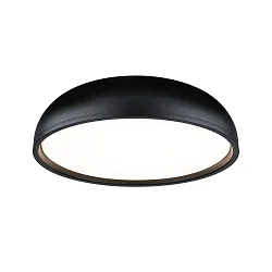 LED Deckenleuchte / Badleuchte OKA, IP44, 24W 3000/4000/6500K (White Switch) 950lm, schaltbar, schwarz
