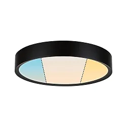 LED Deckenleuchte / Badleuchte TEGA, IP44, 22.5W 3000/4000/6500K (White Switch) 1200lm, schaltbar, schwarz
