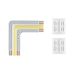 Zubehör für LED Strip MAXLED 1000 EDGE FULL-LINE COB, 90°, Ecke, 0,65W, 2700-6500K, 24V silber