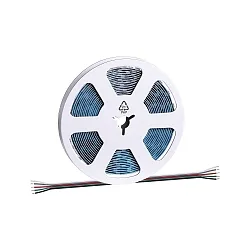 LED Stripe PRO STRIP SILVER P25, 5m, 74W, 300lm/m, 24V DC, RGBW, 3000K, IP20