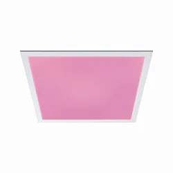 LED Panel AMARIS ZigBee RGBW, 59.5 x 29.5mm, Aufbau, Metall, Weiß matt, 35W RGB + 2700K 4000lm