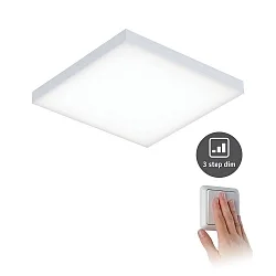 LED Aufbau-Panel VELORA DIM, 22.5cm, 230V, 14W 3000K 1200lm, dimmbar, Weiß matt