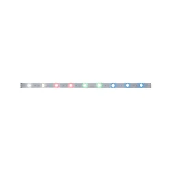 LED Strip MaxLED 250 RGBW, IP44 „Protecting Cover“, 24V DC, Silber, 100cm, 7W RGB+3000K 230lm