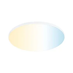 LED Einbaupanel VELUNA VARIFIT EDGE Ø 20 cm, 18W, 3000-6500K, 1400lm, IP44, rund, dimmbar, weiß