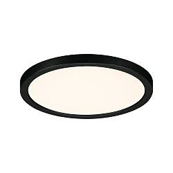 LED Recessed Panel AERO VariFit, round, IP44, Ø 17.5cm, 15W 3000K, chrome matt