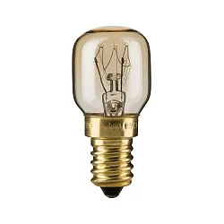 Birnenlampe Backofen, 230V, E14, 300°, klar, 25W
