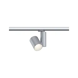 ProRail3 LED Schienenstrahler ZEUZ, 230V, warmweiß, CRi >90, TRIAC dimmbar, 33W 3000K 60°, Silber