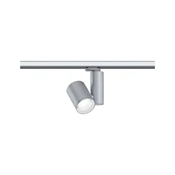 ProRail3 LED Schienenstrahler ZEUZ, 230V, neutralweiß, CRi >90, TRIAC dimmbar, 33W 4000K 15°, Silber