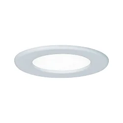 LED Einbauleuchte QUALITY PREMIUM PANEL LED, rund, IP44, 1x6W, 4000K, 230V, 115mm, Weiß