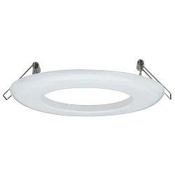Einbauadapter für Leuchten mit Einbaudurchmesser von 75-120mm auf 68-70mm, weiß