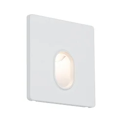 Paulmann Wall recessed luminaire square 2700K white, 1,7W