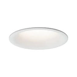 LED Einbauleuchten-Set CYMBAL COIN, IP44, starr, blendfrei, 230V , 6.8W 2700K 530lm 38°, Weiß matt