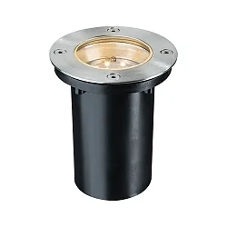 LED Bodeneinbauleuchte SPECIAL LINE, rund, Ø 11cm, 230V/12V, 6VA, 1.2W 2700K, Edelstahl, begehbar bis 500kg