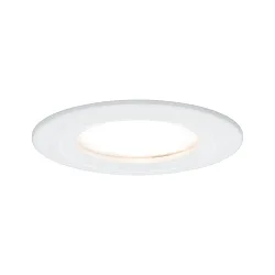Paulmann Recessed luminaire LED Coin Slim, IP44, round, 6,8W, set of 3 dimmable