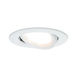 1er-Set LED Einbauleuchte NOVA PLUS COIN, IP23, rund, 6.8W 2700K 425lm, dimmbar, Weiß