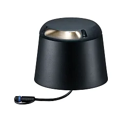 PLUG & SHINE Bodenleuchte, IP67, einfacher Lichtaustritt, 24V, 3W 3000K 65lm 60°, Anthrazit, 3W 3000K 350lm