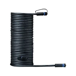 Plug&Shine Kabel IP68 mit 3 Anschlussbuchsen Schwarz, 10m