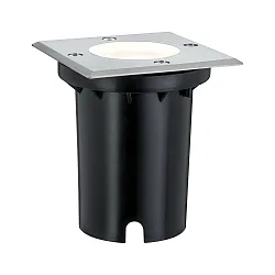 Paulmann Floor recessed luminaire IP67 3,5W GU10 stainless steel, 108x108mm eckig