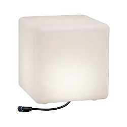 PLUG & SHINE Lichtobjekt GLOBE, IP67, 24V, 3000K, 6.5W 575lm, 30cm Kantenlänge