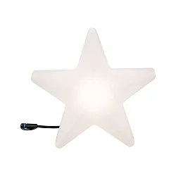 PLUG & SHINE Lichtobjekt STAR, IP67, 24V, 2.8W 3000K 235lm, dimmbar, inkl. Erdspieß