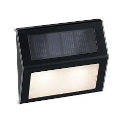 solar wall luminaire DAYTON with brightness sensor IP44, anthracite 